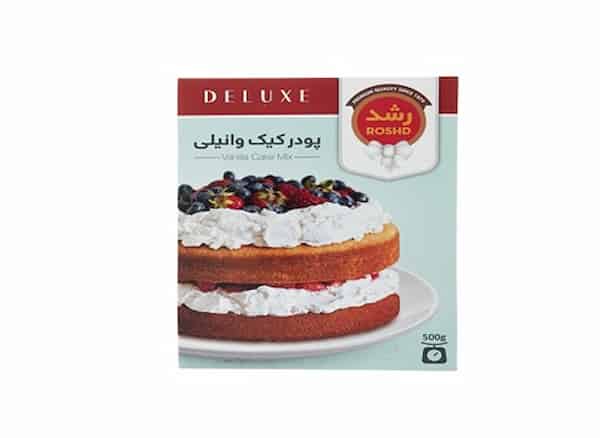 تصویر 2 از قیمت پودر کیک وانیلی + خرید باور نکردنی